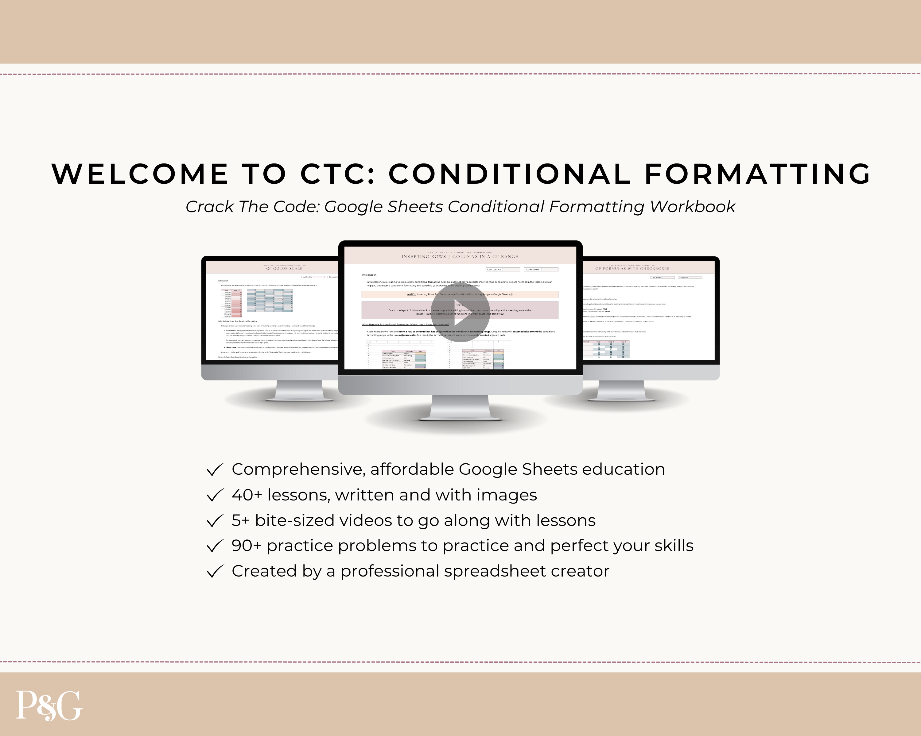 Crack The Code: Google Sheets Conditional Formatting Workbook