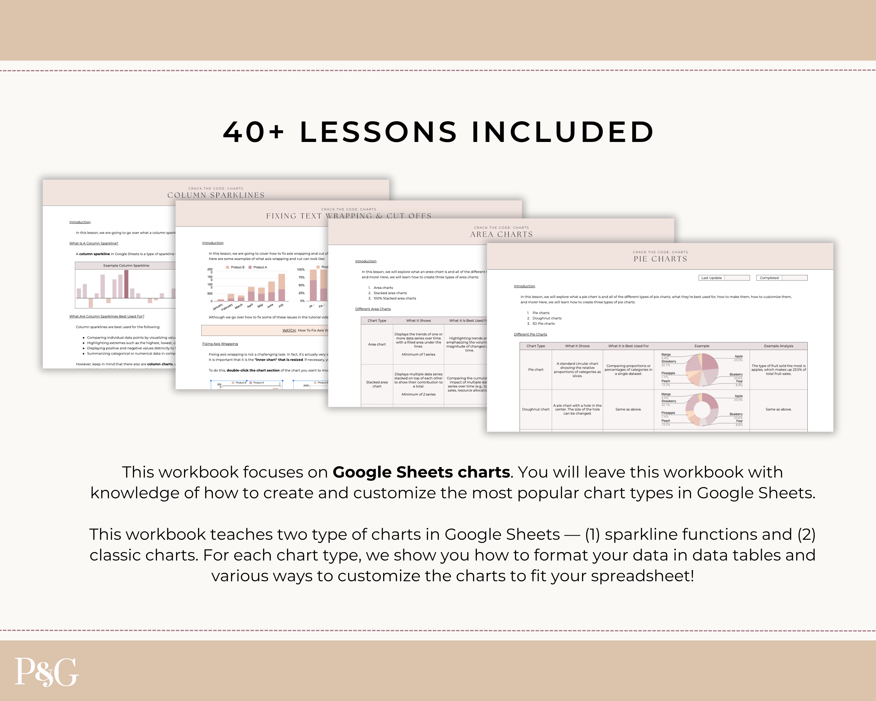 Crack The Code: Google Sheets Charts Workbook