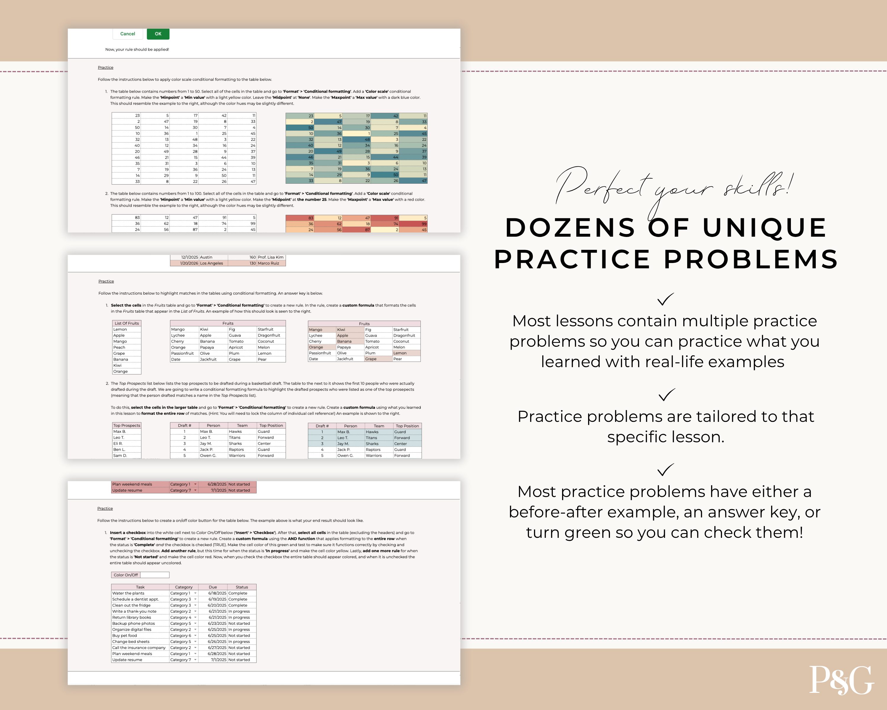 Crack The Code: Google Sheets Conditional Formatting Workbook