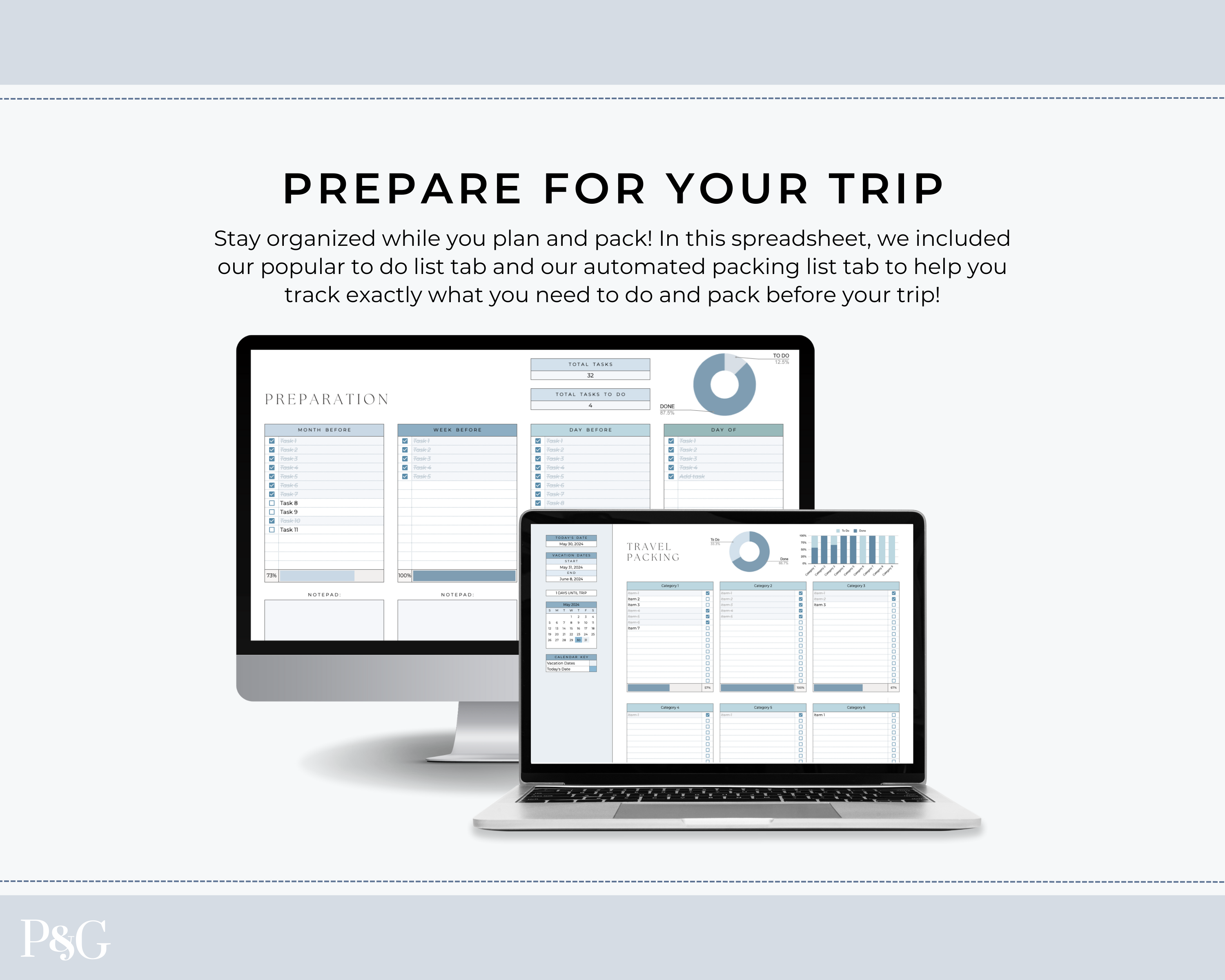 Cruise Planner Spreadsheet for Google Sheets (Commercial Multi-Client License)