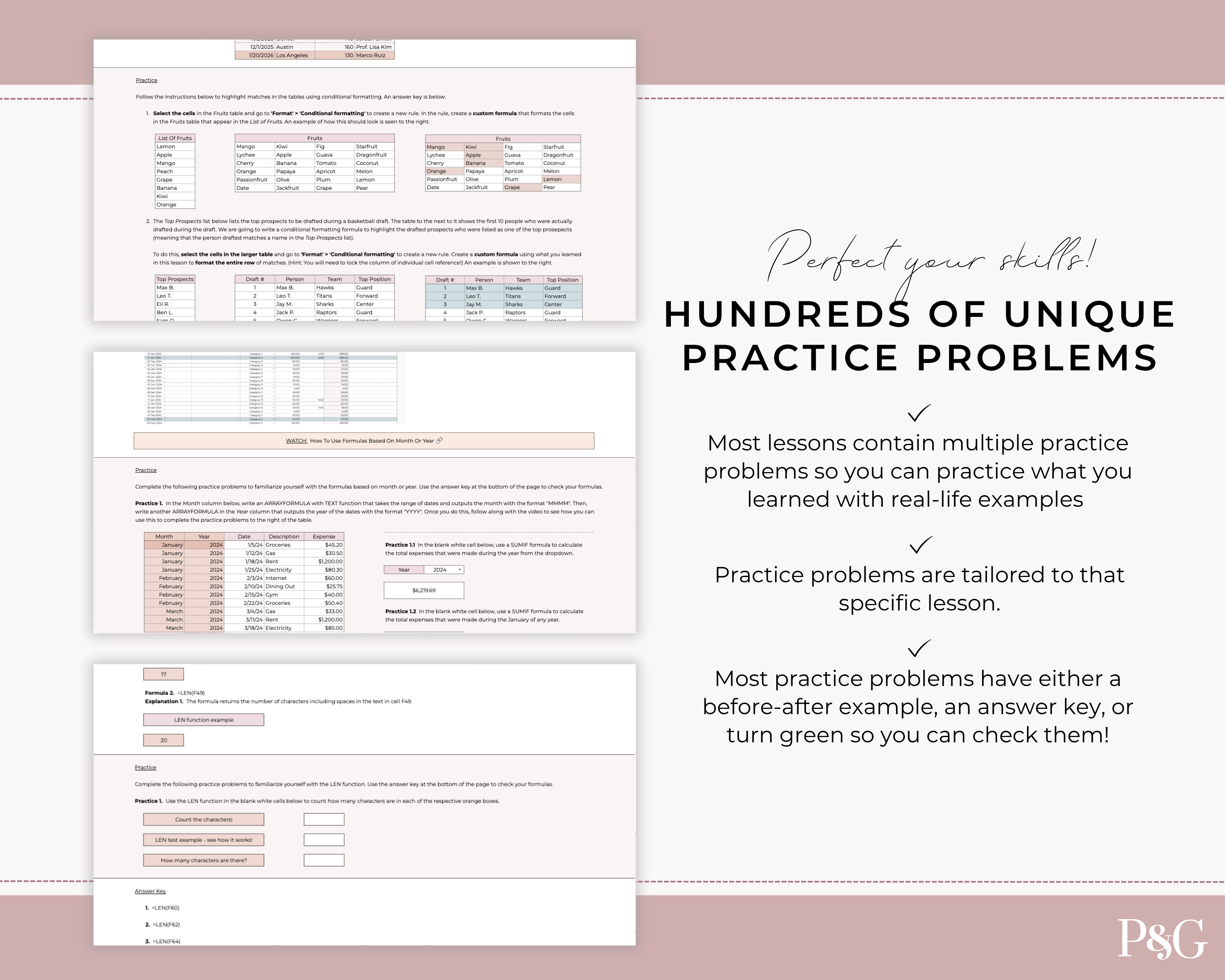 Crack The Code: Google Sheets Workbook BUNDLE