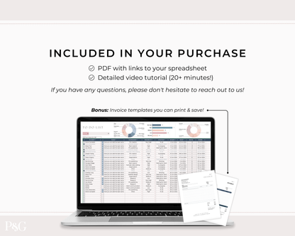 Client Tracker Spreadsheet Template for Google Sheets