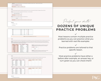 Crack The Code: Google Sheets Formulas Workbook