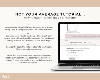 Crack The Code: Google Sheets Basics Workbook
