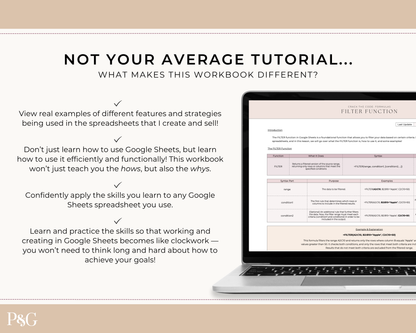Crack The Code: Google Sheets Formulas Workbook