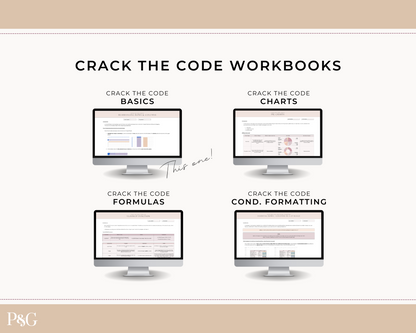 Crack The Code: Google Sheets Basics Workbook
