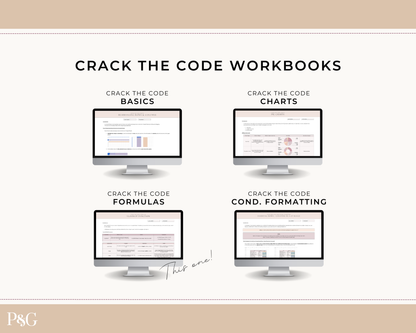 Crack The Code: Google Sheets Formulas Workbook