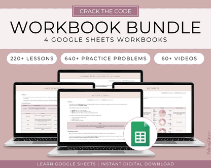 Crack The Code: Google Sheets Workbook BUNDLE