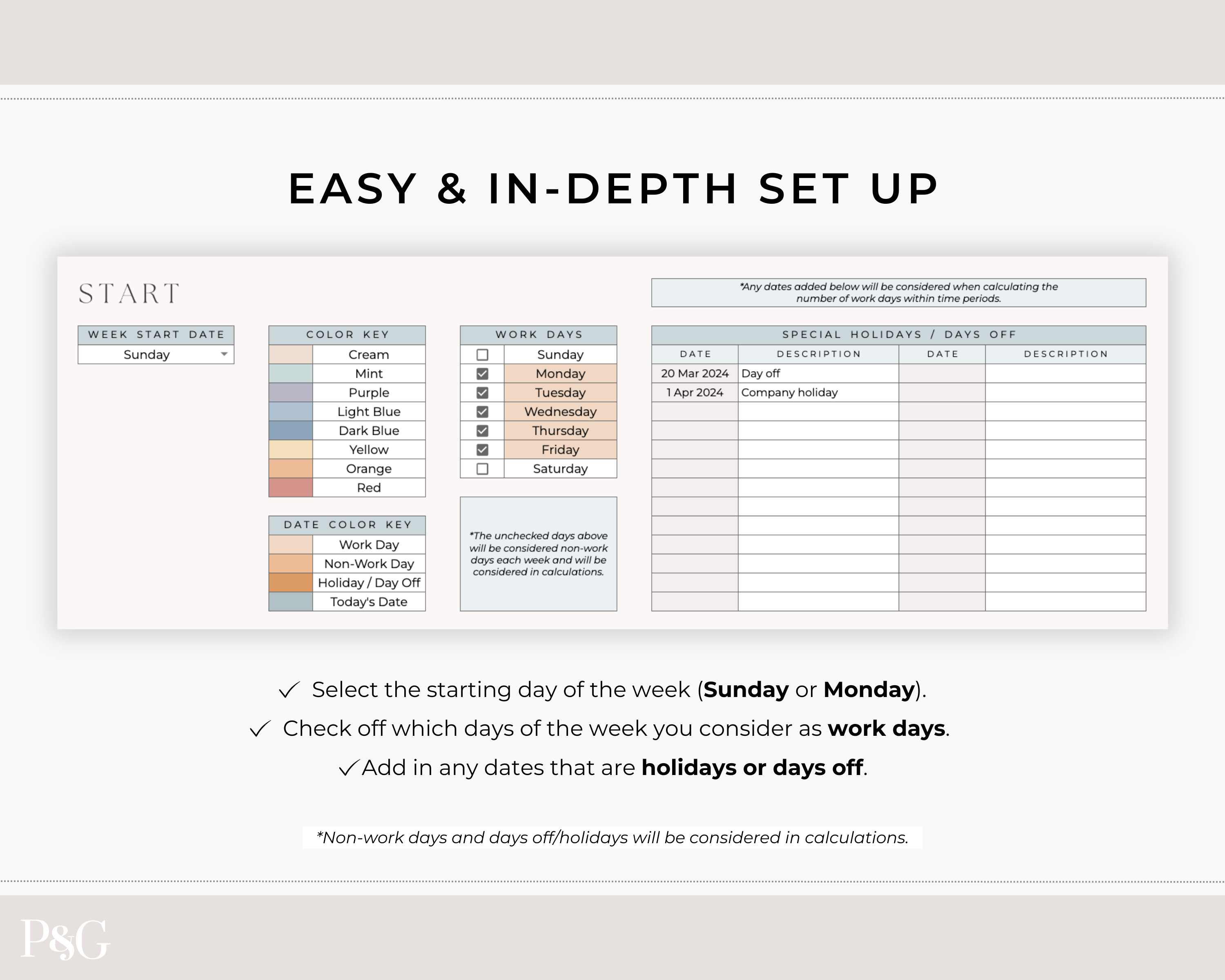 Gantt Chart Project Management Template for Google Sheets