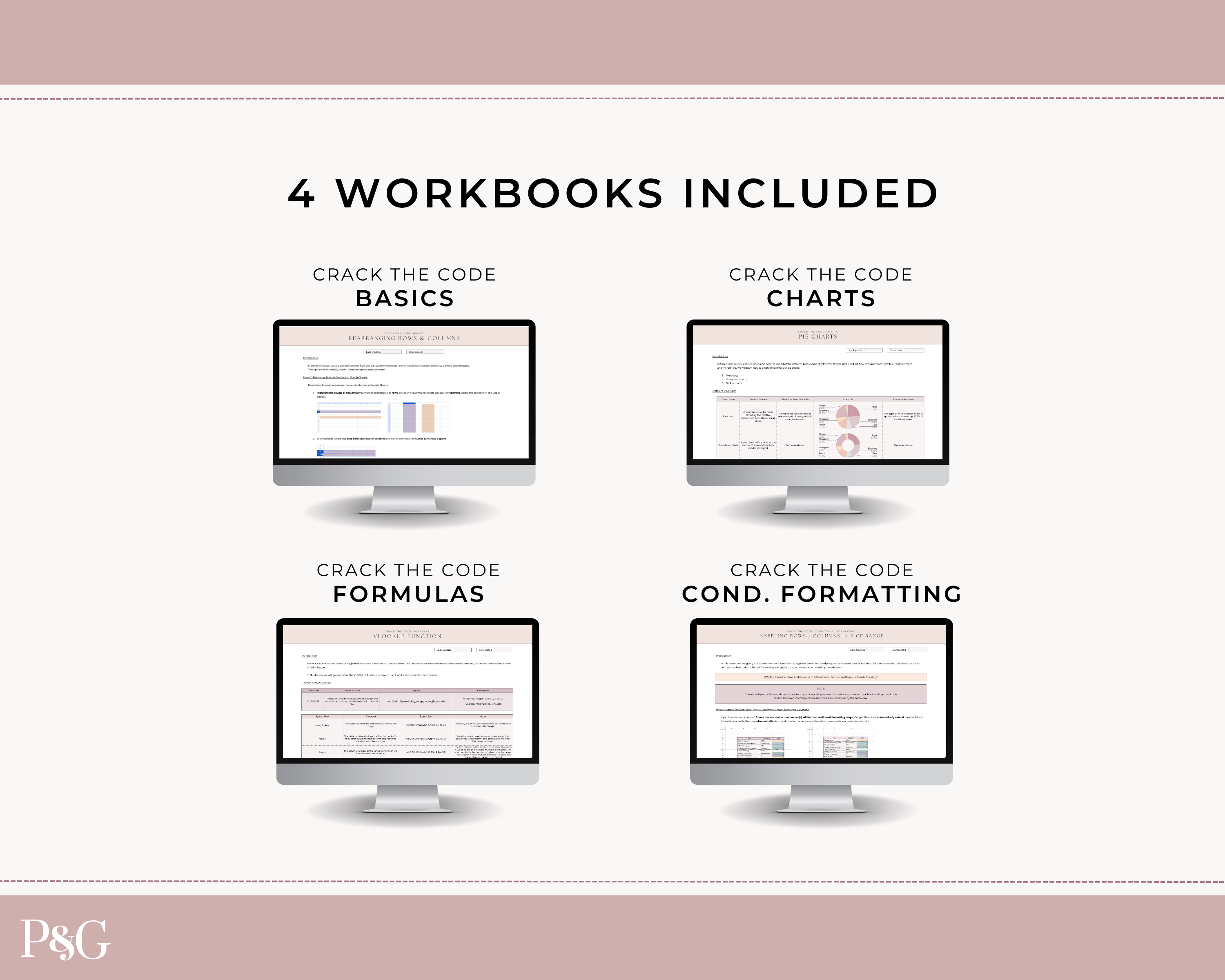 Crack The Code: Google Sheets Workbook BUNDLE