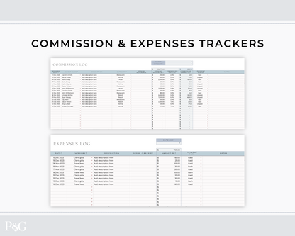 Travel Agent Planner Spreadsheet for Google Sheets