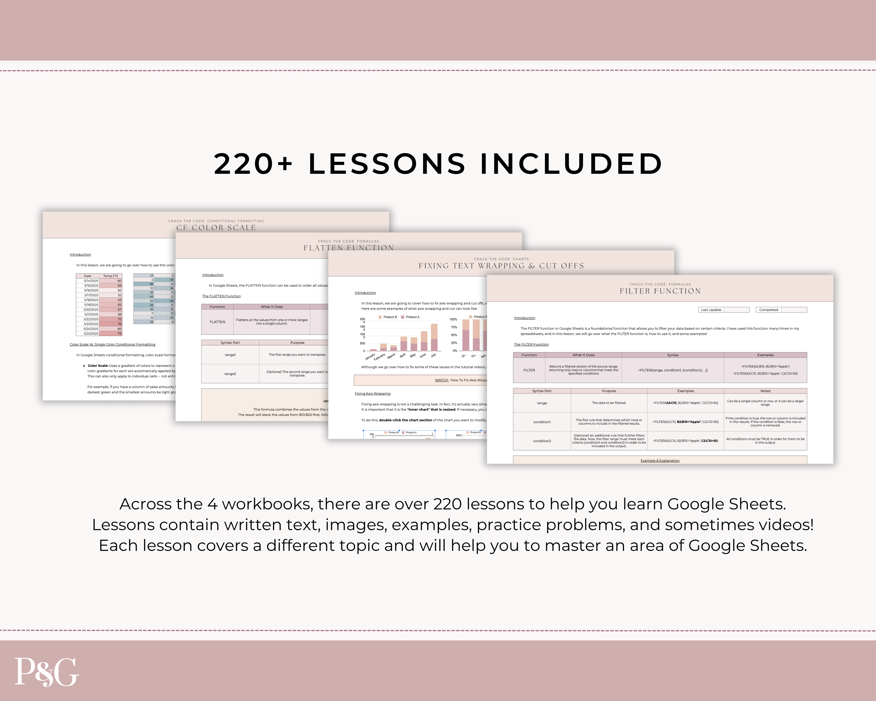 Crack The Code: Google Sheets Workbook BUNDLE