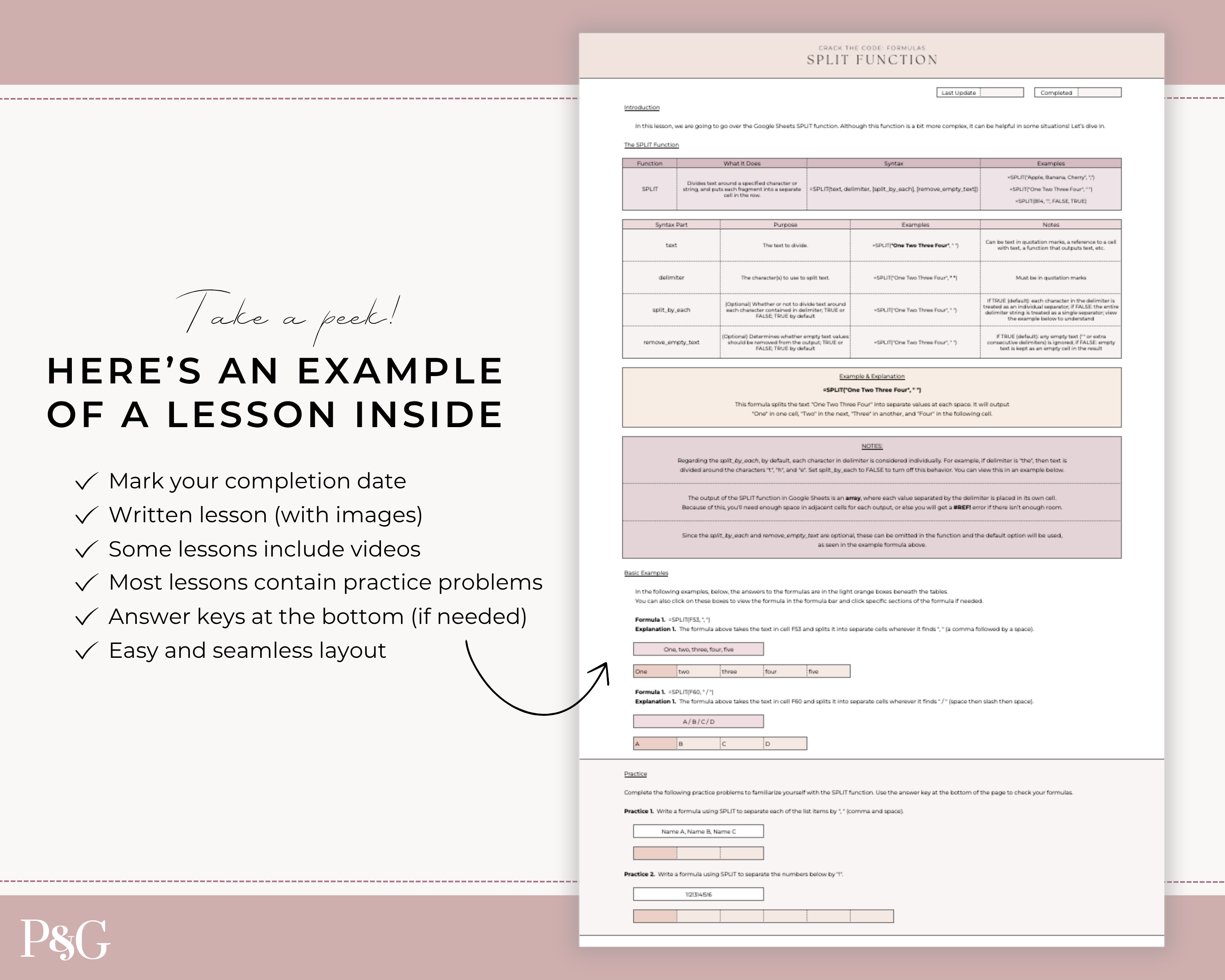 Crack The Code: Google Sheets Workbook BUNDLE