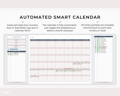 Client Tracker Spreadsheet Template for Google Sheets