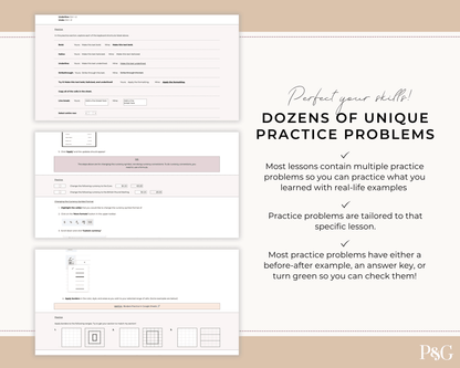 Crack The Code: Google Sheets Basics Workbook - Palm &amp; Grace