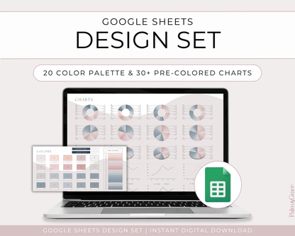 Google Sheets Design Sets - Palm &amp; Grace