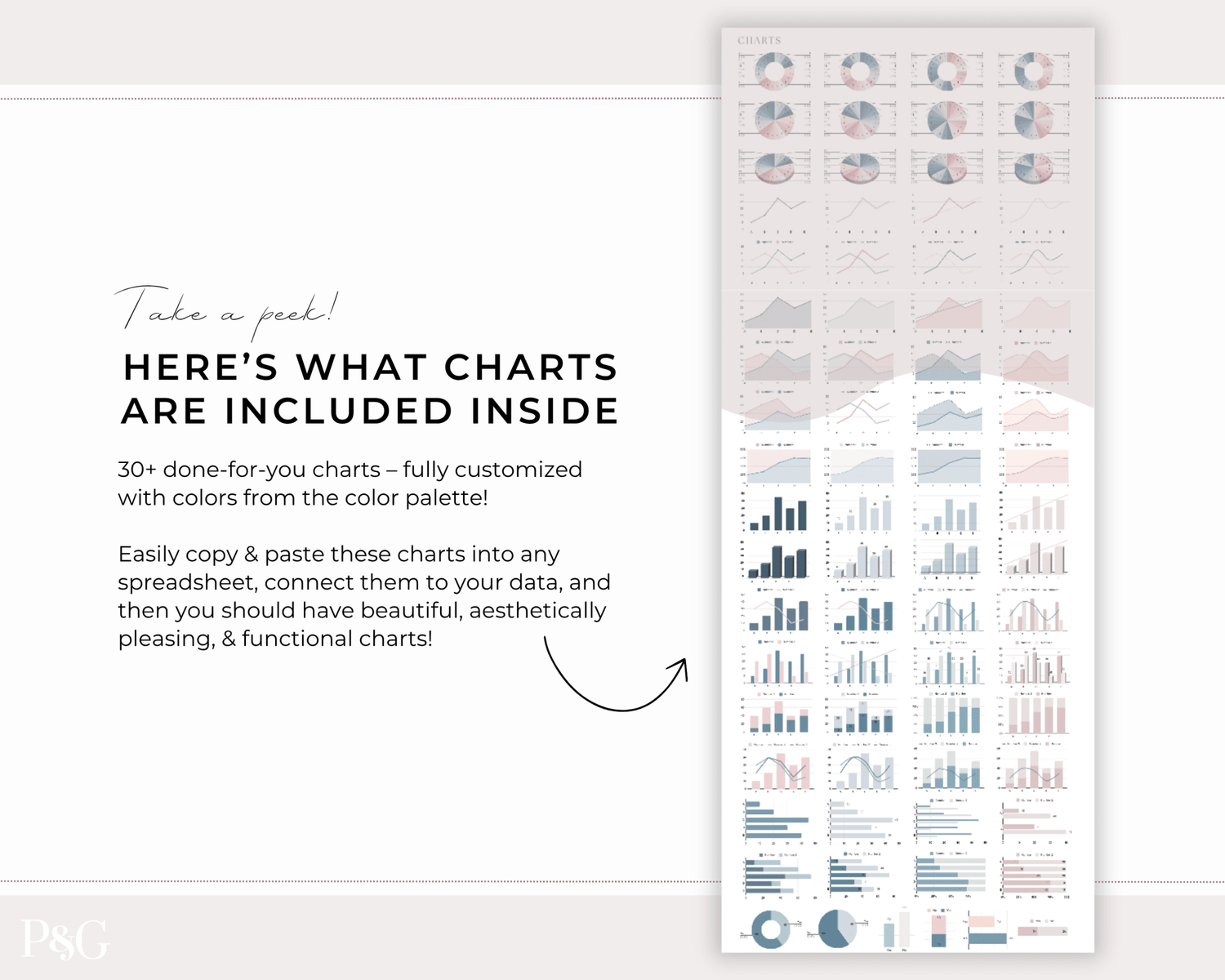 Google Sheets Design Sets - Palm &amp; Grace