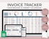 Invoice Tracker Spreadsheet for Google Sheets - Palm & Grace