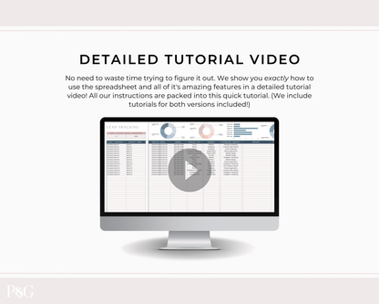 Lead Tracker Template for Google Sheets - Palm &amp; Grace