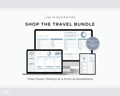 Packing List Template for Google Sheets (Commercial Multi - Client License) - Palm &amp; Grace