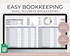 Small Business Bookkeeping Spreadsheet Template For Google Sheets - Palm & Grace 