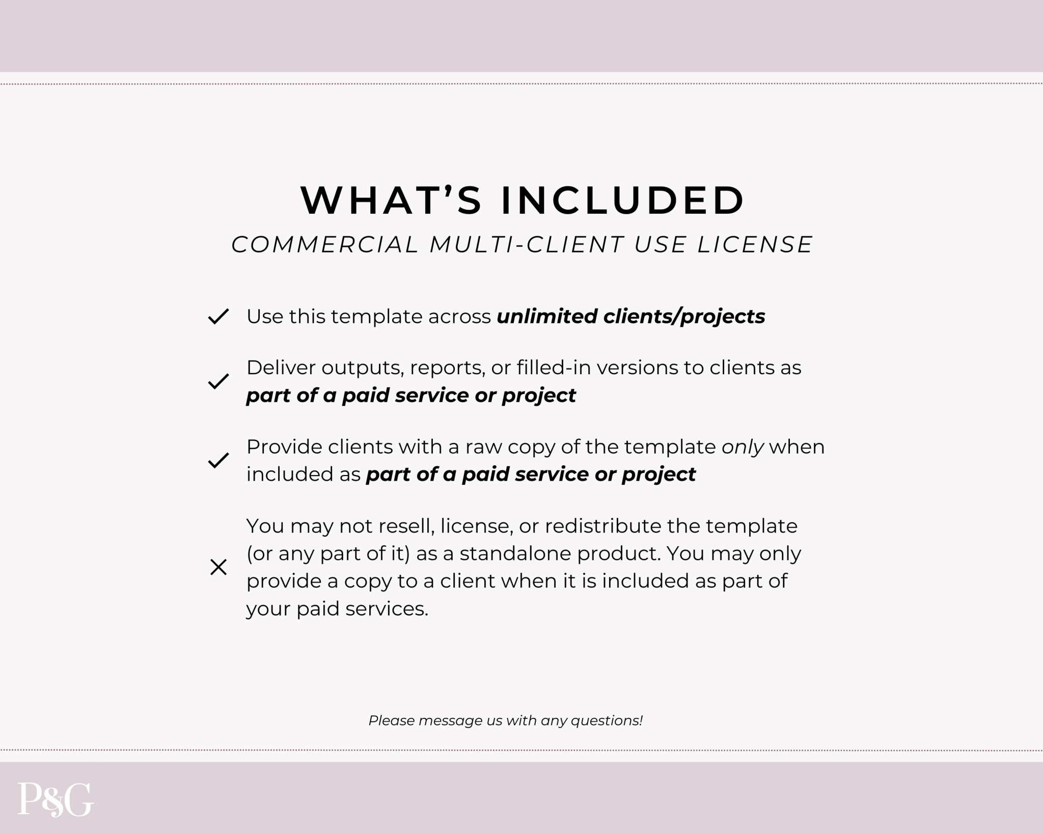Wedding Planner Spreadsheet Template For Google Sheets (Commercial Multi - Client License) - Palm &amp; Grace
